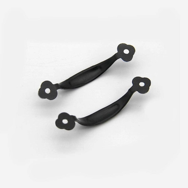 10 Retro-handtag för skåp, dörrknopp, rustikt centrum, avstånd zinklegering (80 mm)