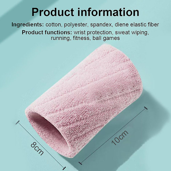 Urheilurannekesuojus - Rannesuojussetti - Koripallo Sulkapallo Fitness Rannesuojussetti pink
