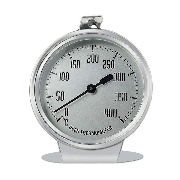 Ugn och grilltermometer, ugns termometer, övervakningstermometer för grillar / rökare, stor display som tydligt visar temperaturerna angivna Fo