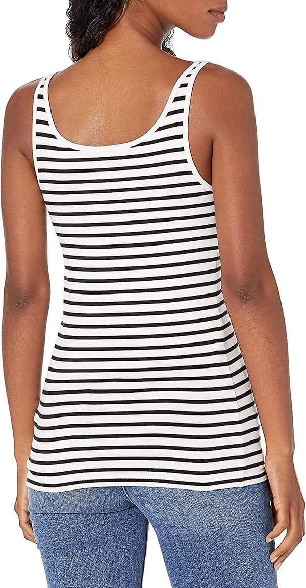 Dame Slim-fit Tynd Stroptop, Pakke med 2 Style 8 S