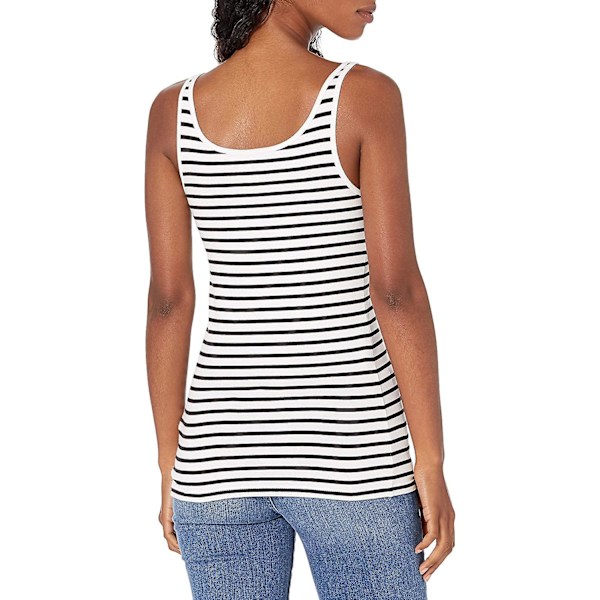 Slim-fit tanktopp med tynne stropper for kvinner, 2-pakning Style 8 M
