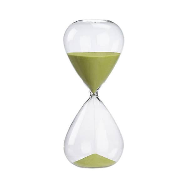 Timglas Timer Heminredning Glas Timglas Prydnader Hushållsartiklar Sand Timer Gul 60 Minuter Sand Timer