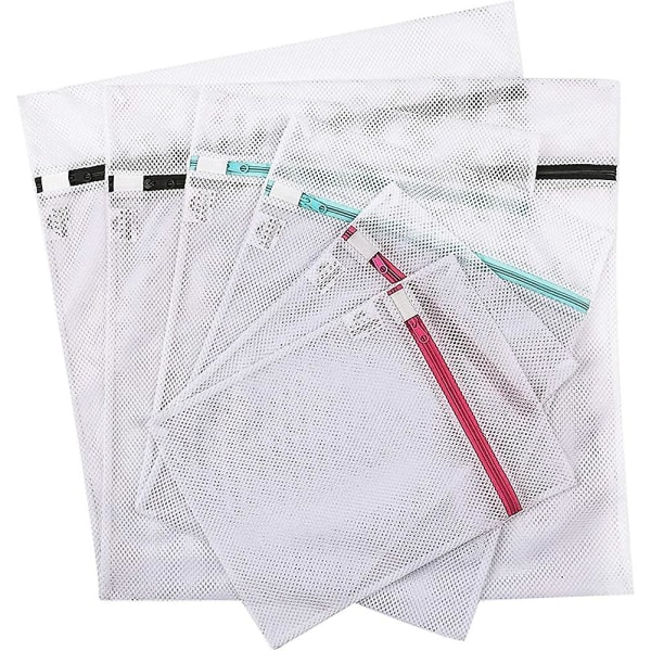 Vaskeposer i netting. Vaskeposer for vaskemaskin. Gjenbrukbare og slitesterke vaskeposer i netting Acsergery Gift