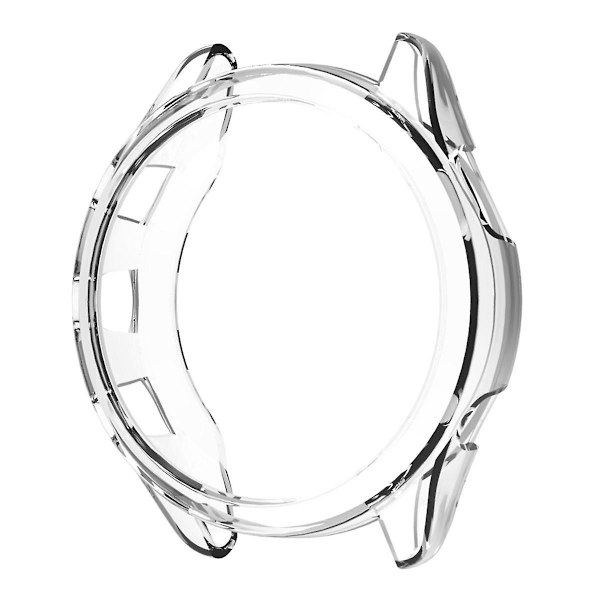 Anti-drop klockfodral i transparent TPU för Garmin Forerunner 265S Transparent