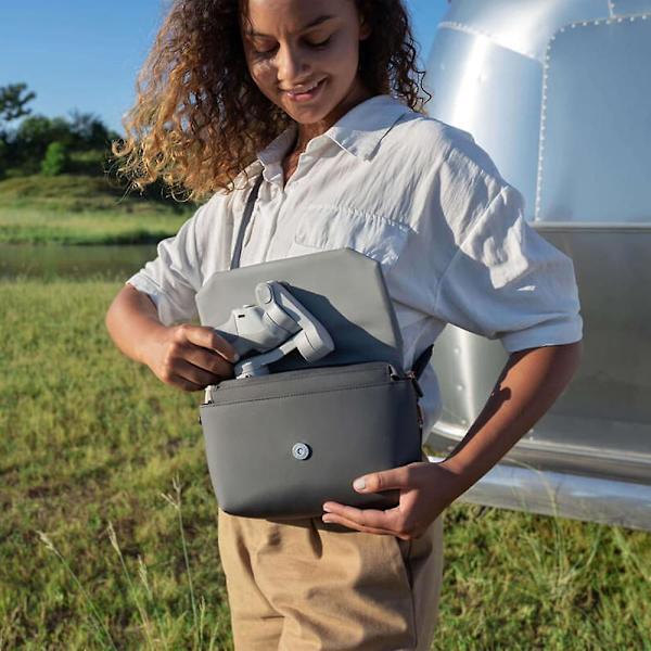 Til DJI OM / Pocket / Action Series Håndholdt Gimbal Lynlås Bæretaske Stabilisator Crossbody Taske