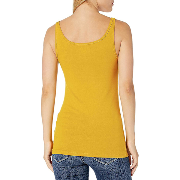 Slim-fit tanktopp med tynne stropper for kvinner, 2-pakning Style 7 M