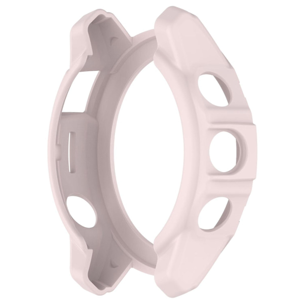 TPU-fodral för Garmin epix Pro (Gen 2) 47mm/Fenix 7 Pro/Fenix 7, anti-scratch ihåligt fodral Light Pink