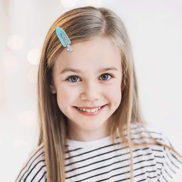 20 st No Bend hårklämmor, No Crease hårklämmor Curl Pin klämmor för frisyr Bangs Waves Makeup