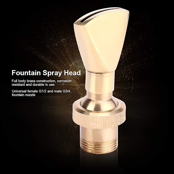 Springvandstud - Springvand Dyse Sprinkler Sprayhoved