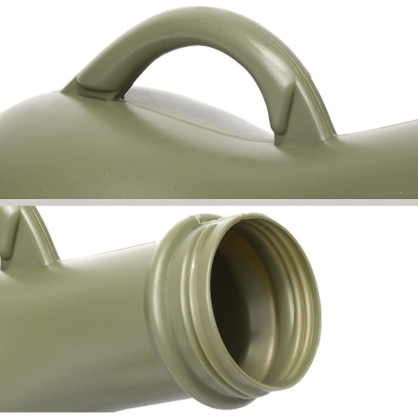Bärbar unisex för Acsergery män och kvinnor 1000 ml, spill proof kissflaskor för Acsergery män present