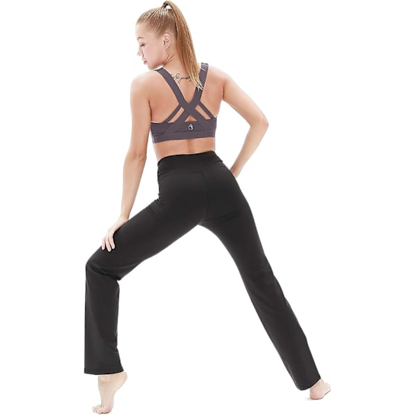 Kvinnors vadderade sport-bh med medium support, korsrygg, gym, yoga-bh Grey S