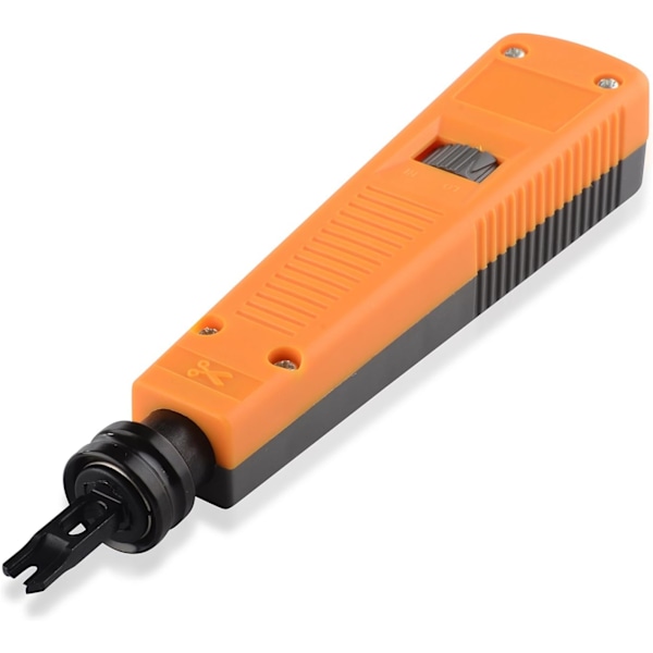 Cable Matters 110 Punch Down-verktyg med 110-blad, Ethernet Punch Down-verktyg, Keystone Punch Down-verktyg för Cat 8, Cat 7, Cat 6A, Cat 6