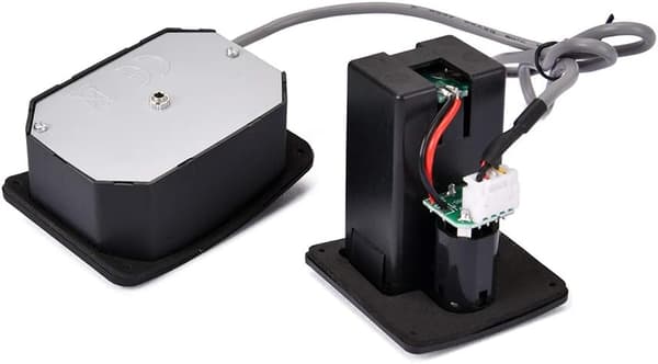 Gitarr HEQ-4 4-bands EQ Equalizer Förförstärkare Amplifier Kromatisk Stämmare Piezo Pickup för Akustiska Gitarer Svart
