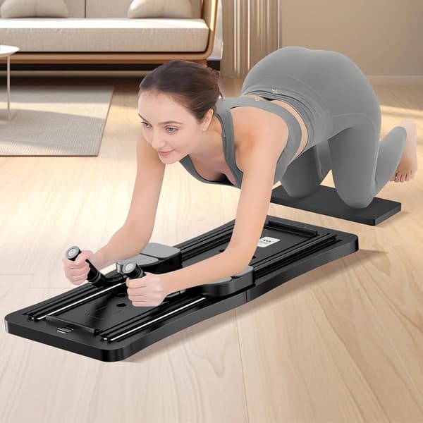 4-i-1 Pilates Reformer Set, Hopfällbar Träningsbräda
