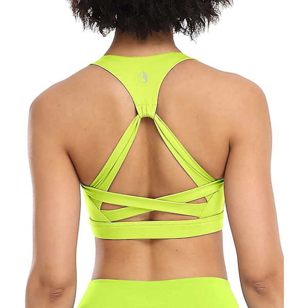 Urheiluliivit naisille treeniin - Fitness, urheilu, juoksuliivit, aktiivivaatteet, joogatoppi Green M