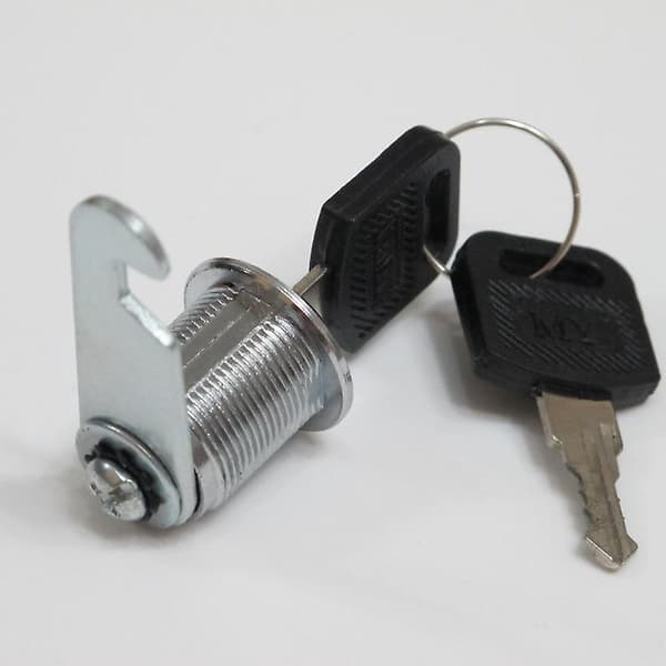 Kamlåscylinder, skåpdörrlås, cylinderkamlås för brevlåda, 30 mm