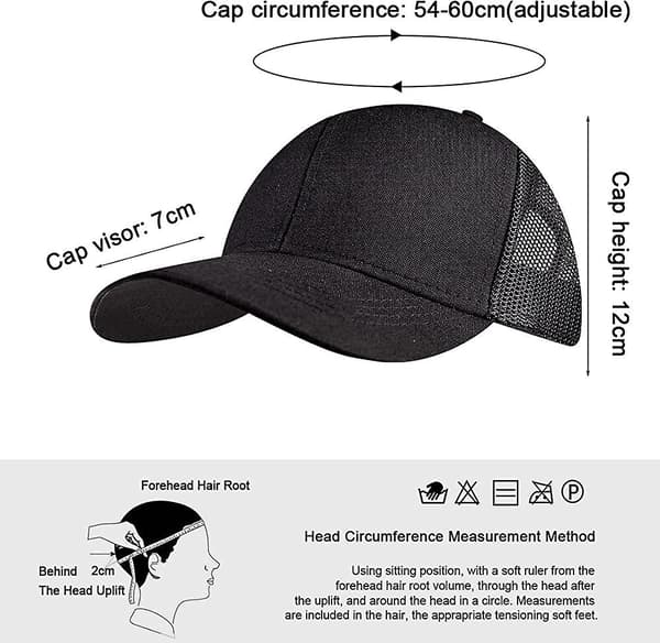 Baseball Cap Til Acsergery Mænd Kvinder Meshback Cap Justerbar Ensfarvet Hat Unisex One Size Sol Gave