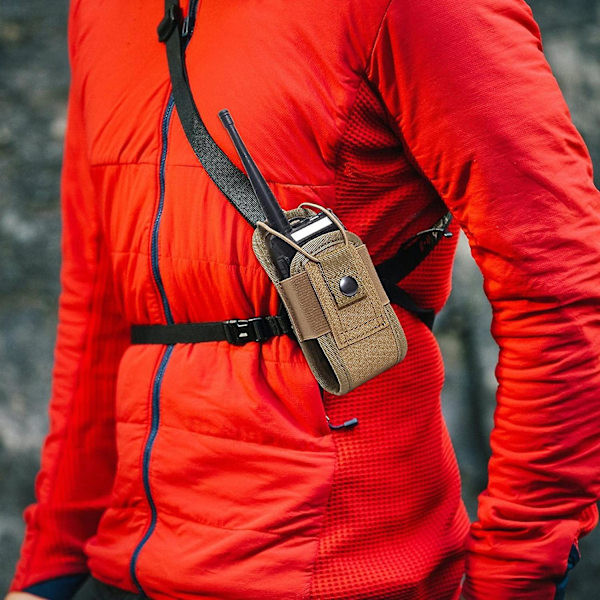 Walkie Talkie Veske | Radio Lomme - Radioholder Radio Etui Molle Radio Lomme Robust Radio Veske