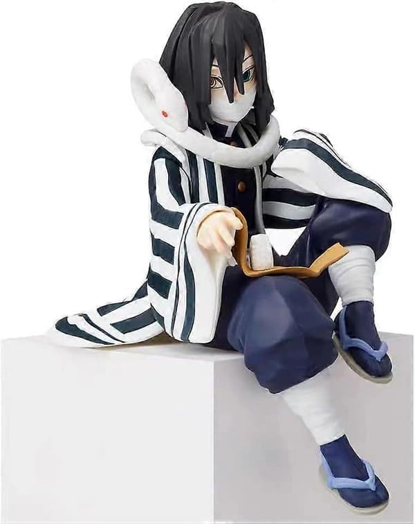 Anime Ghost Slayer Figur Samleobjekter Gave til Fans (Iguro Obanai)