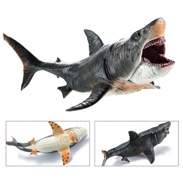 Uutuus Mini Tieteellinen Lelu Realistinen Valtameri Megalodon Lapset Lievittävät Ikävystymistä A