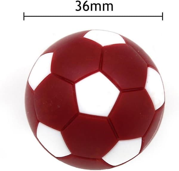 36 mm Bordfodbold Udskiftningsbolde, 12 stk.