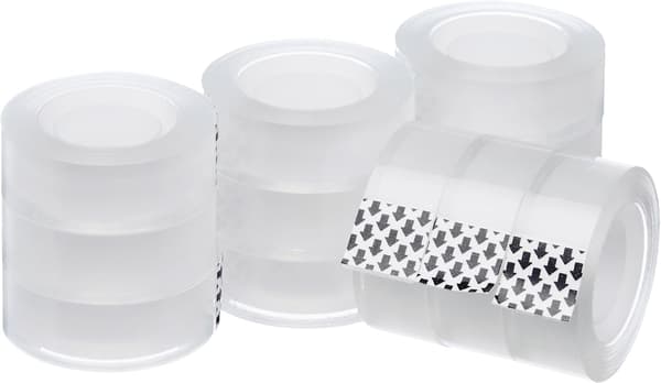 Klar Tape Refillruller | 3/4\" x 27,4 m 12 Ruller