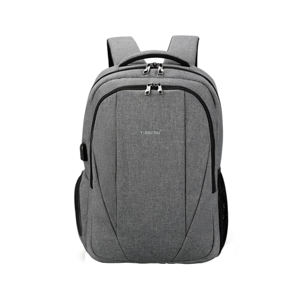 2023 Ny Laptop Ryggsäck Pendling Ryggsäck För Män, Arbetsryggsäck Med Fack, Hållbar Laptop Reseryggsäck Anti-stöld Business Laptop Bookbag Gray