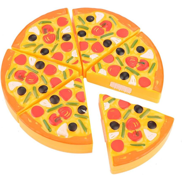 Plastmaterial Pizzaleksak för Småbarn, Robust Giftfri Pizzaleksak för Barn, för Hemmabarn