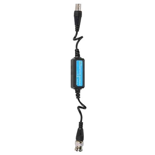 HD-TVI/CVI/AHD/CVBS Jordloopisolator Videobalun Koaxial BNC Hane till Hona för Kamera