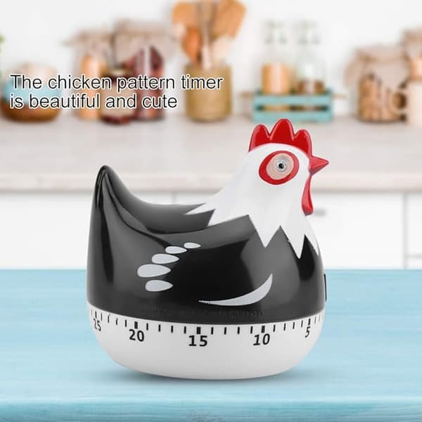 Kyllingmønster Timer, Kyllingmønster Nedtelling Kjøkkentimer Påminnelse for Matlaging Baking