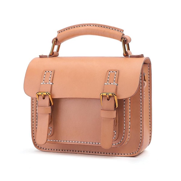 8741 Retro Casual Naisten Olkalaukku Käsilaukku Lehmännahkaa Crossbody-laukku