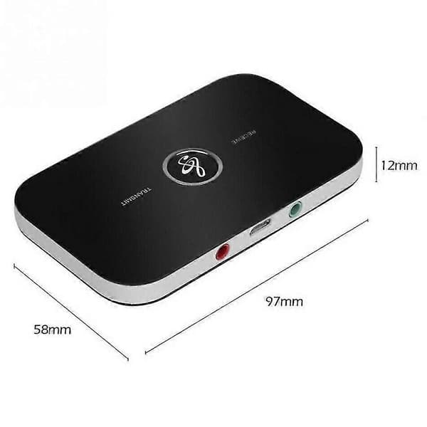 2 i 1 Audio Adapter Bluetooth Transmitter og Receiver Trådløs A2dp Bluetooth Bærbar Audio Afspiller