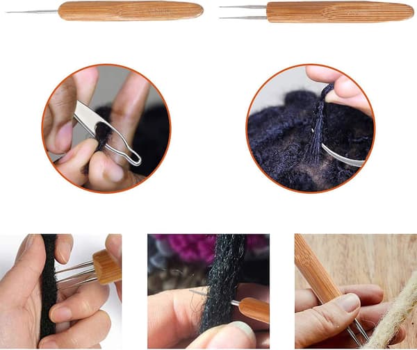 Dreadlock Heklenål Verktøy (0.75mm)