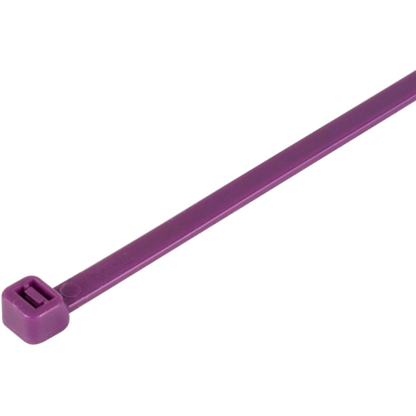 Små Lilla Kabelbinder, 100mm X 2.5mm, Bulkpakke Med 1000, 4\" Premium Nylon Purple 150mmx3.6mm