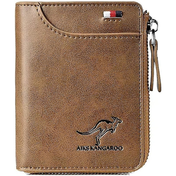 Reshline RFID-skyddande plånbok för män (KHAKI) KHAKI -