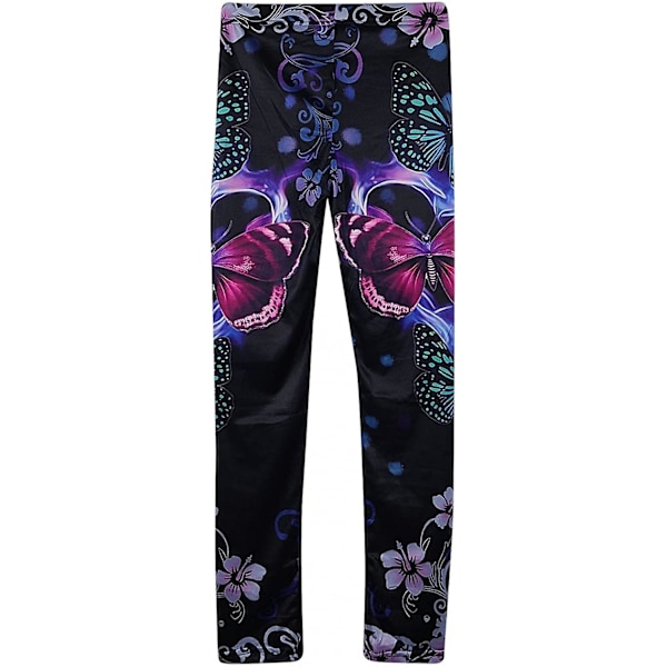 Leggingsit Yetsye-naisille, plus-koko, naisten korkeavyötäröiset kuviolliset leggingsit, pehmeä takapuoli