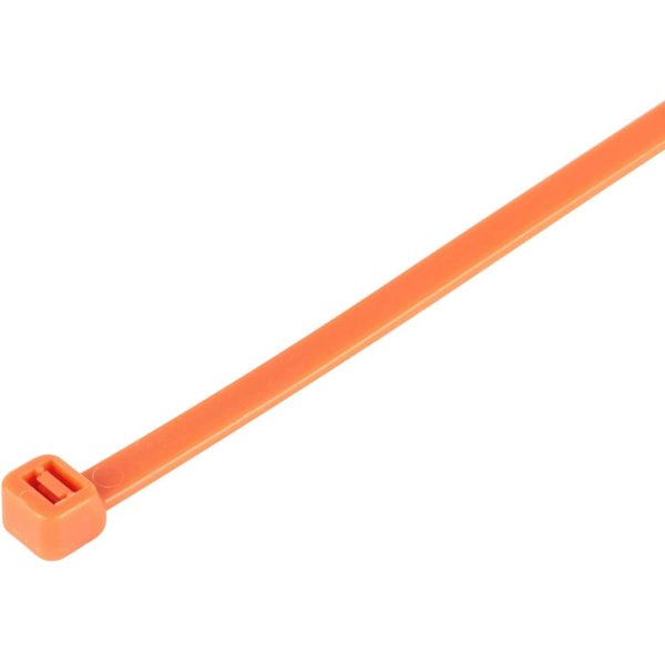 Små lilla kabelbinder, 100 mm x 2,5 mm, bulkpakke med 1000, 4\" Premium nylon Orange 150mmx3.6mm