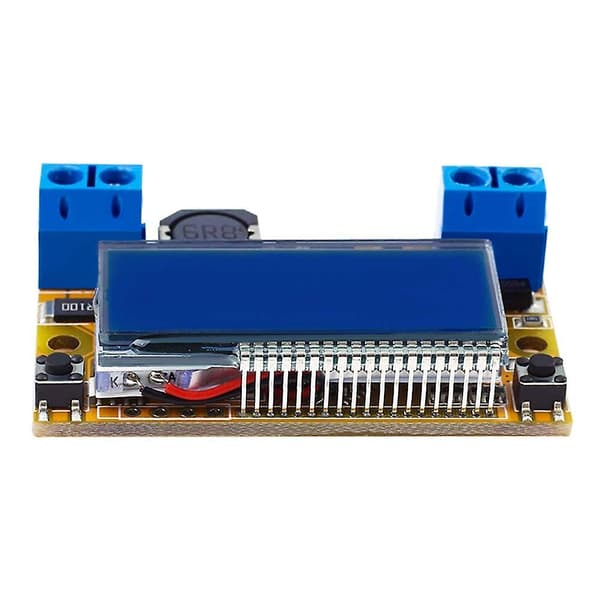 DC-DC Justerbar Spenningsregulator DC Buck Converter 5-23V Til 0-16.5V 3A Step-down Strømforsyningsmodul