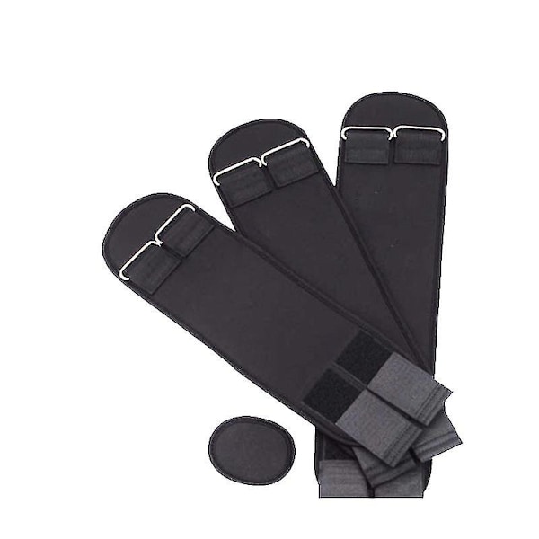 X/o Benkorrigerande Bälte för Ben, Rättande Band, 3-pack M