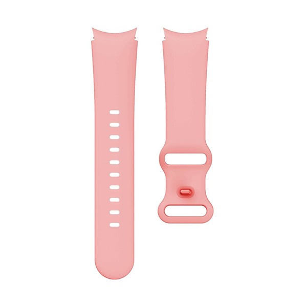 Säädettävä soljellinen silikoni kellon ranneke Samsung Galaxy Watch4 Classic 42/46mm/Active 40/44mm -kelloille Pink