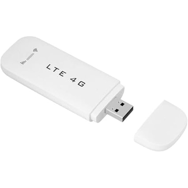 4G USB WiFi-dongel, 4G LTE USB-nätverksadapter Trådlös WiFi-hotspot Router Modem Stick (med WiFi-funktion)