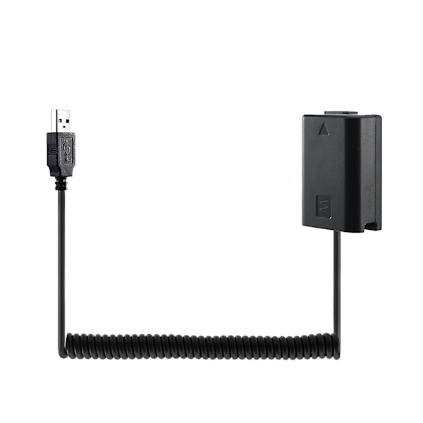 Np-fz100 Dummy Batteri Adapter USB-Kabel For A7a7rii A6500 A6400 A6300