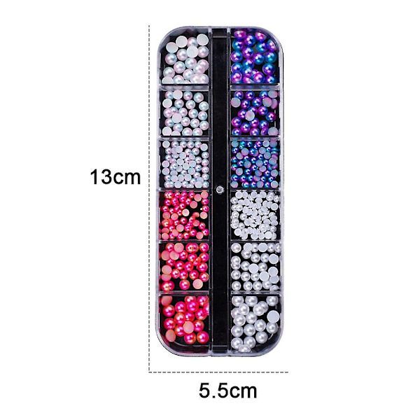 Nageldekorationer, för tillverkning av nagelharts style 4