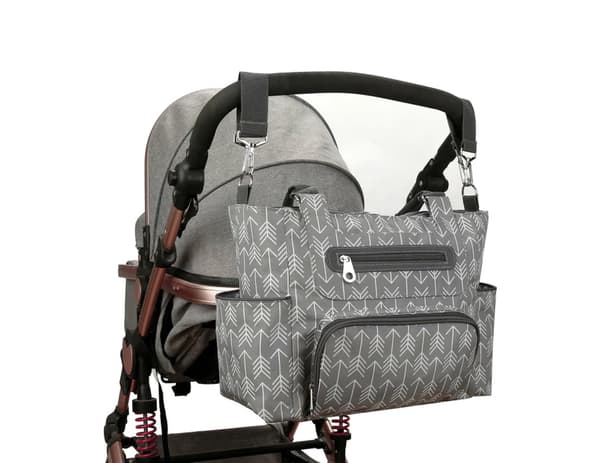 Skötväska Set Blöjväskor Barnvagnsväska Organizer Set beige