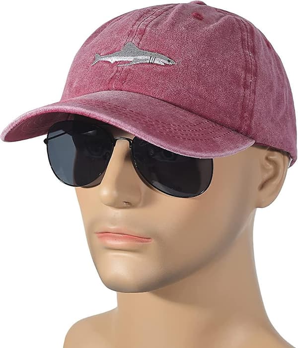 Justerbar Bomulds Baseball Kasket Hat Mode Broderet