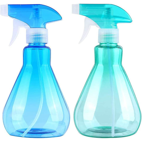 Sprayflaskor, 2 stycken Acsergery Gift 500 ml tomma plastsprayflaska läcksäker med Mis