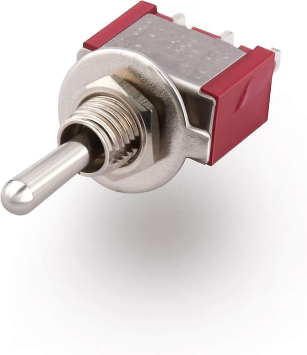 5 stk. Mini Mikro Vippekontakt Til/Til SPDT - AC 250V/2A, 120V/5A