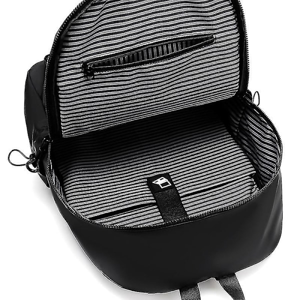 Ryggsäck för män, reseryggsäck, fritidsdatorväska, skolväska, reseryggsäck black