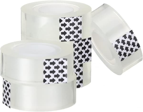 Klar Tape Refill Ruller | 3/4\" x 90 ft 12 Ruller