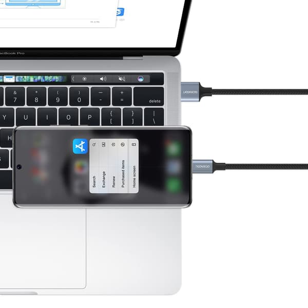 aceyoon USB-kabel Typ-C-kort [3 stycken 10 cm] 3A USB-kabel C Snabbladdning Nylonflätad USB-kabel C-typ kompatibel